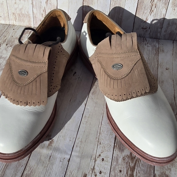 Callaway Other - Callaway Broadmoor Golf Shoes 10.5M Men’s Brown Leather Nordstrom Narrow EUC